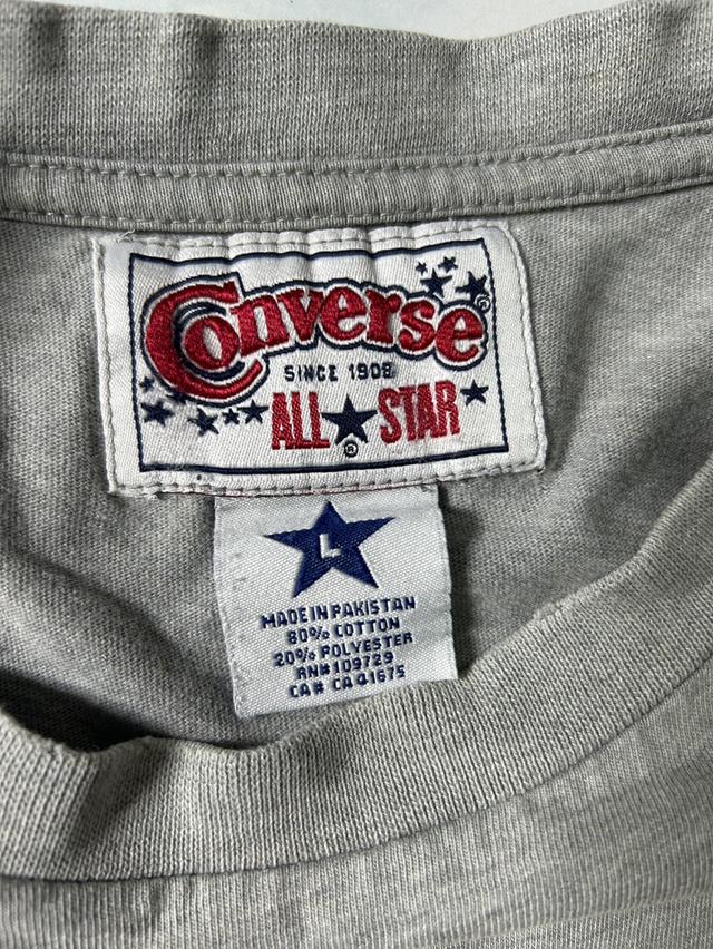 [ขาย] 🎾 Rare! Vintage 90s Converse All Star "Tennis 1908" — อกใหญ่ 25" ทรง Boxy ปักดาวบ่า 🌟 รูปที่ 4