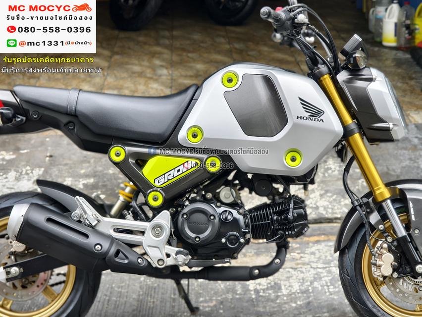 Msx Grom abs 2022 วิ่ง10000โล รถบ้านแท้ไม่ใช่รถประมูล เครื่งท่อเดิมชุดสีสวย มีเล่มชุดโอนครบ  No1137 13