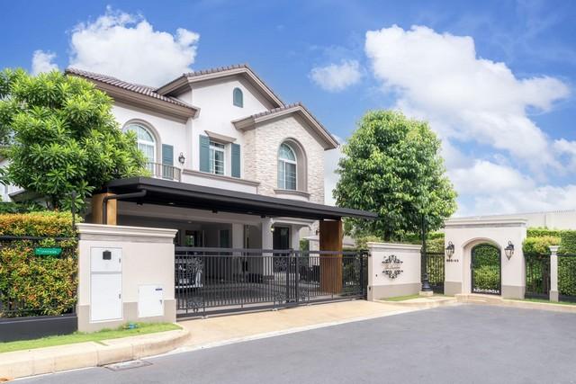 ให้เช่า ขาย บ้านเดี่ยว 2 ชั้น นันทวัน รามอินทรา-พหลโยธิน 50 บ้านแปลงมุม  เลขสวย  หันทิศใต้ Nantawan Ramintra-Paholyothin 50  ท่าแร้ง บางเขน 1
