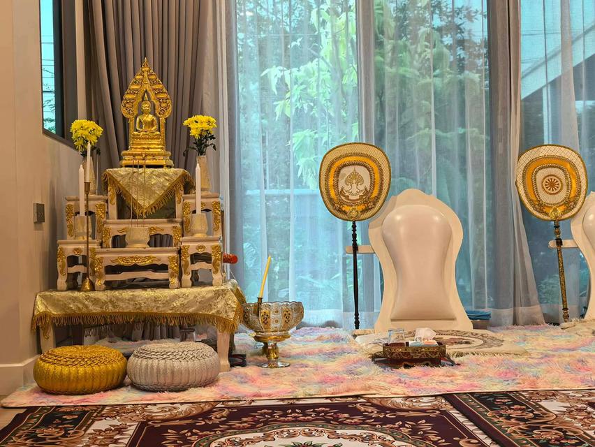 บริการให้เช่าอุปกรณ์พิธีสงฆ์ ในงานทำบุญมงคล ต่าง ๆ เช่น งานทำบุญบ้าน / บริษัท / ห้าง / ร้าน หรือ สถานที่ราชการต่าง ๆๆ รูปที่ 16