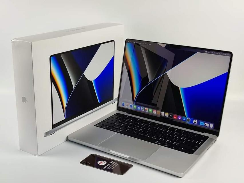 ขาย/แลก Macbook Pro 14inch 2021 M1 Pro CPU 10-core GPU 16-core Ram16 SSD1TB  สี Silver ศูนย์ไทย สวยมาก เพียง 69,900 บาท 1