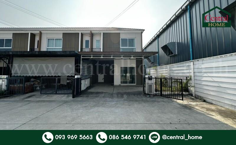 ทาวน์โฮม เดอะ คอนเนค @รังสิต คลอง 2 หลังริม ต่อเติมครบ ราคาถูก 1