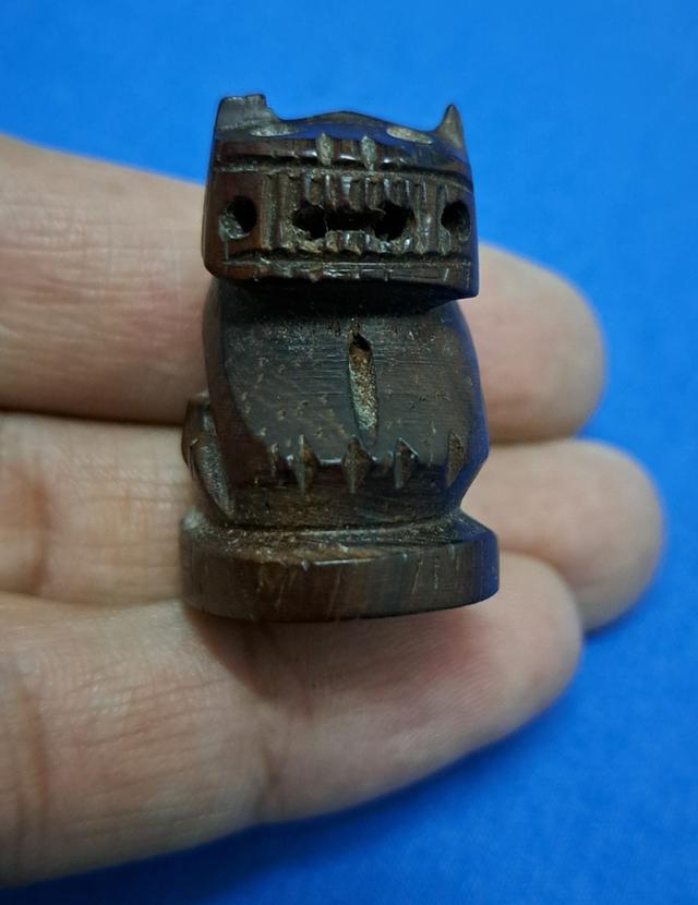 🐅เสือ หลวงพ่อชาญวัดบางบ่อ สวยงามเข้มขลัง แกะจากไม้มงคลนาม"พยุง" รูปที่ 5