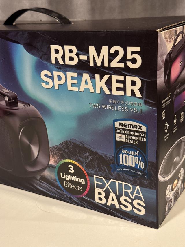 REMAX RB-M25 NAVIGATOR PORTABLE TWS WIRELESS BLUETOOTH SPEAKER V5.1 5