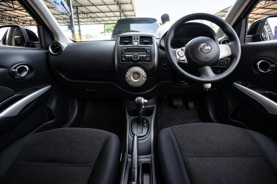 #NISSAN #ALMERA 1.2 V ปี 2012สีดำ | เกียร์ออโต้ | รถบ้าน✨ รถเดิมสวย ดูแลดี พร้อมใช้งาน✅ ไม่เคยชน | เดิมโรงงาน✅ เครื่องยนต์–เกียร์เดิม สมบูรณ์✅ ไมล์แท้ รูปที่ 17