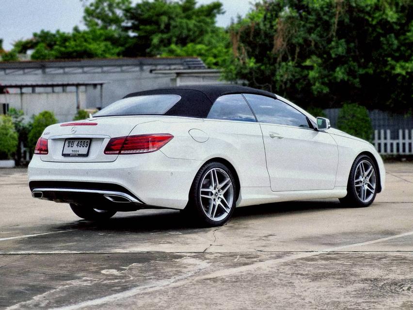 Benz E200 Cabriolet (AMG) ปี 2015 ไมล์ 48,000 km. รูปย่อยที่ 4