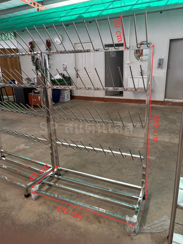 ชั้นวางรองเท้าบูท 45x110x150cm