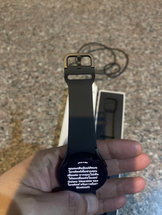 ขายSamsungWatch4สีดำ40MMยกกล่องไร้รอยใหม่มากๆใช้งานดีถูกๆๆ