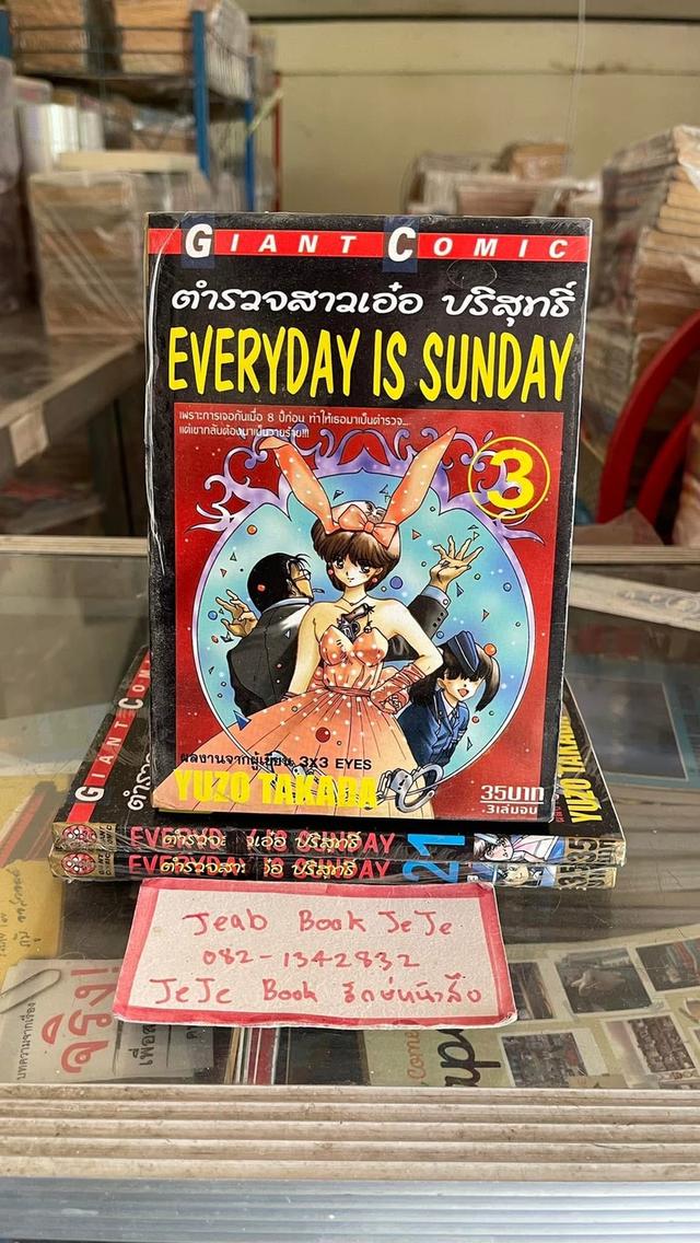 หนังสือการ์ตูน EVERYDAY Is SUNDAY ตำรวจสาวเอ๋อ บริสุทธิ์ 