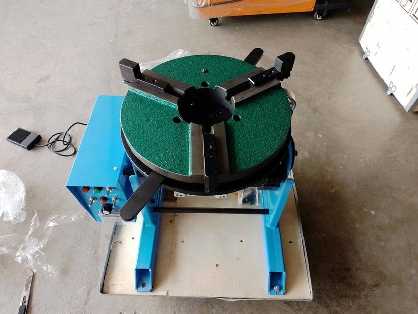 โต๊ะหมุนเชื่อมHD50 220V จับชิ้นงาน0-10“ 