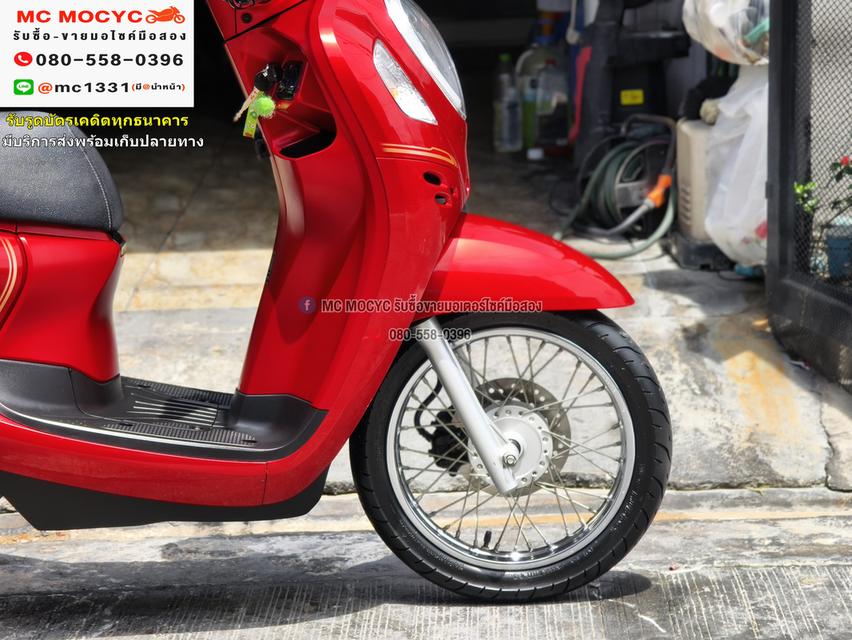 Scoopy i 2021 วิ่ง10000โล รถบ้านแท้เครื่องท่อเดิมๆ กุญแจ2ดอกบุคเซอวิสครบ No1080    17
