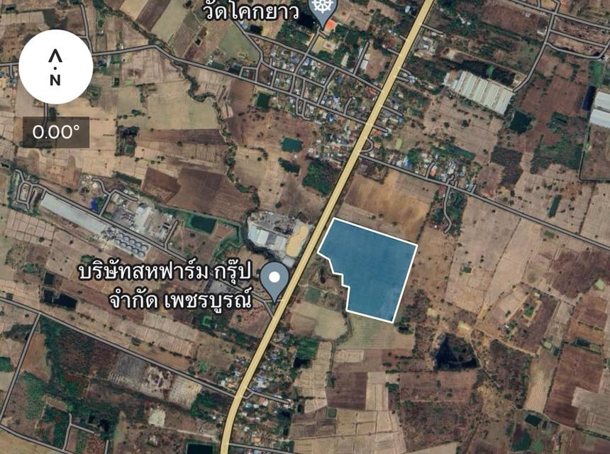 ขายที่ดินติดถนน บึงสามพัน เพชรบูรณ์  2