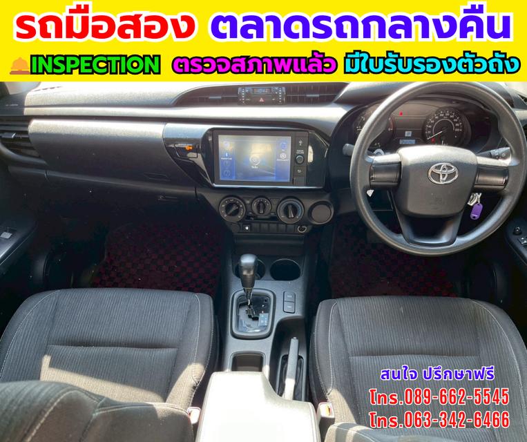 🚘 ปี2024 HILUX REVO 2.4 Double Cab Z Edition Entry 🚛เกียร์ออโต้ 🛻ไมล์แท้ 24,xxx กม. มีปรกันศุนย์ ถึง2028 รูปที่ 10