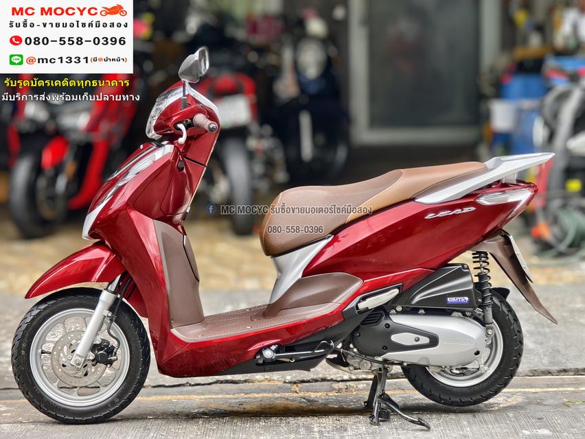 Lead 4v สีแดง 2023 วิ่ง10000โล รถบ้านแท้มือเดียว ไม่ใช่รถประมูล เครื่องท่อเดิมๆ No1138