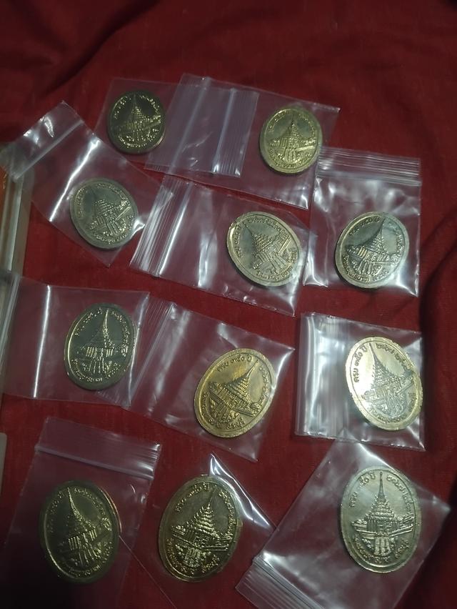 เหรียญ.ร5.วัดพระพุทธบาทปี 17 ครบรอบ 350 ปีวัดพระพุทธบาท 15 เหรียญ รูปที่ 4