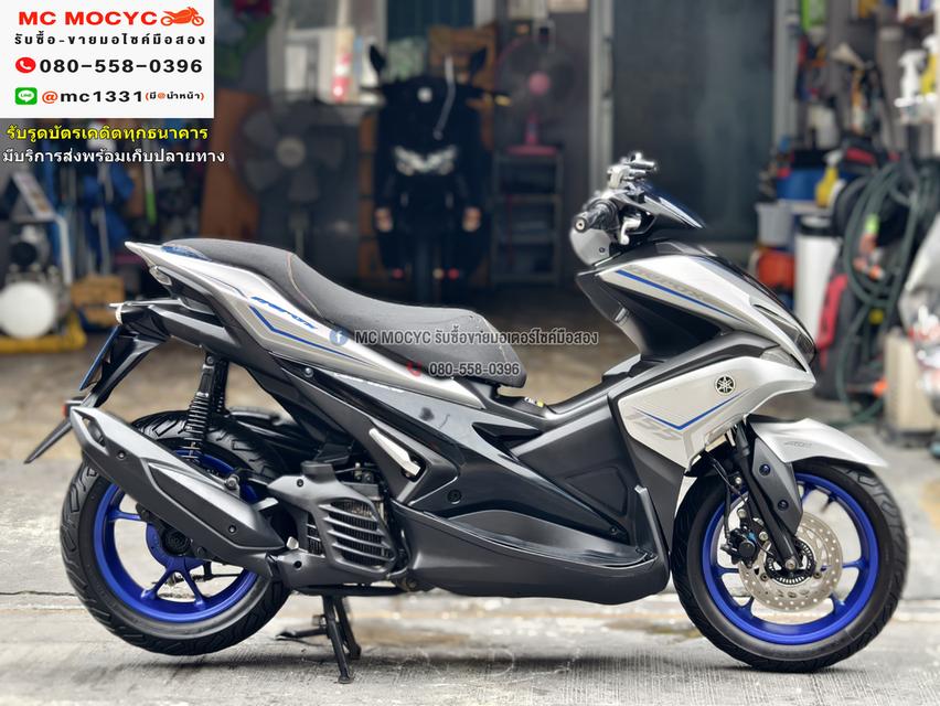 Aerox รุ่นTop Abs 2017 เครื่องท่อเดิมเสียงเงียบ ใช้งานได้ปกติ ชุดสีตามสภาพ มีเล่มเขียวชุดโอนให้ครบ NO1048