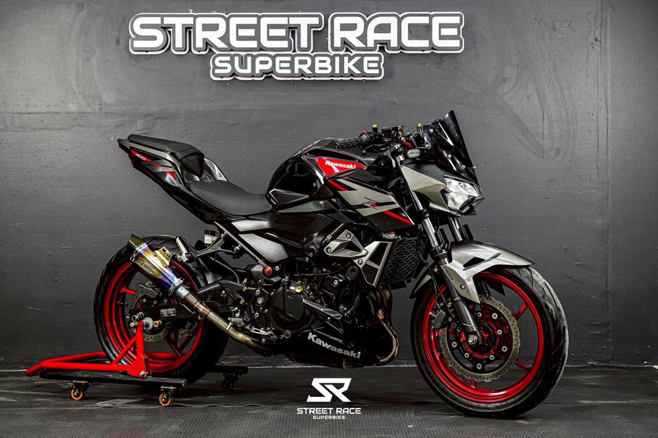 Kawasaki Z400 2020 ดำแดง หล่อดุ ราคาไม่ถึงแสน 🔥 ออกรถฟรีดาวน์