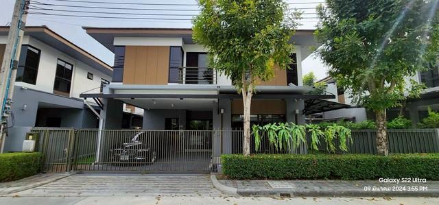 บ้านเดี่ยว ให้เช่า ลุมพินี สวนหลวง ร 9 มีแอร์ทุกห้อง