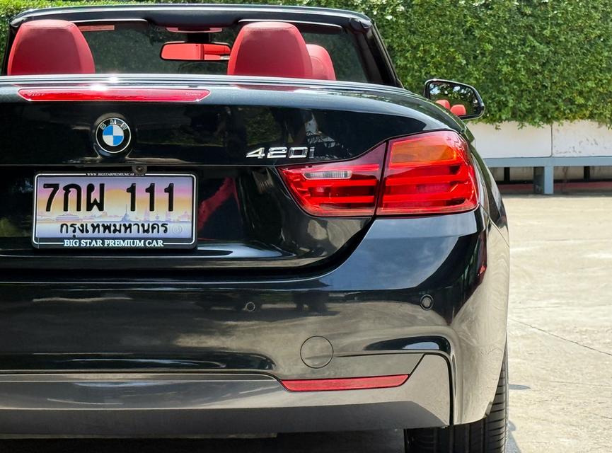 2016 BMW 420I MSPORT CABRIOLET รถออกศูนย์ BMW THAILAND รถวิ่งน้อย ประวัติ SERVICE ครบ ไม่เคยมีอุบัติเหตุครับ 9