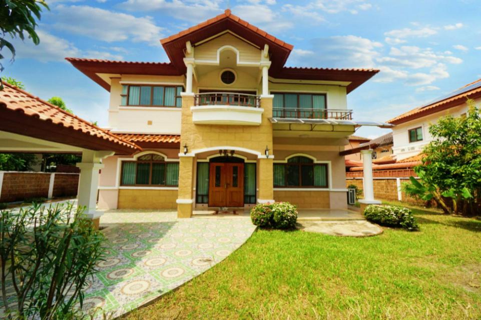 ขายบ้านเดี่ยว ศุภาลัย สุวรรณภูมิ 118 ตร.วา หน้าสวนสาธารณะ วิวสวยไม่บล็อก ทิศตะวันออก หลังใหญ่ 300 ตรม. ใกล้สนามบิน ราคาพ 2