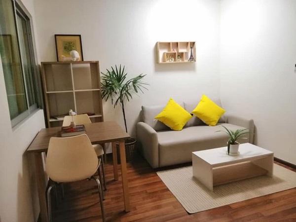 ให้เช่า คอนโด ยู รัชโยธิน ห้องริม วิวสระน้ำ ชั้น 8 บนสุด เฟอร์พร้อมอยู่ Tel 0626599246 2