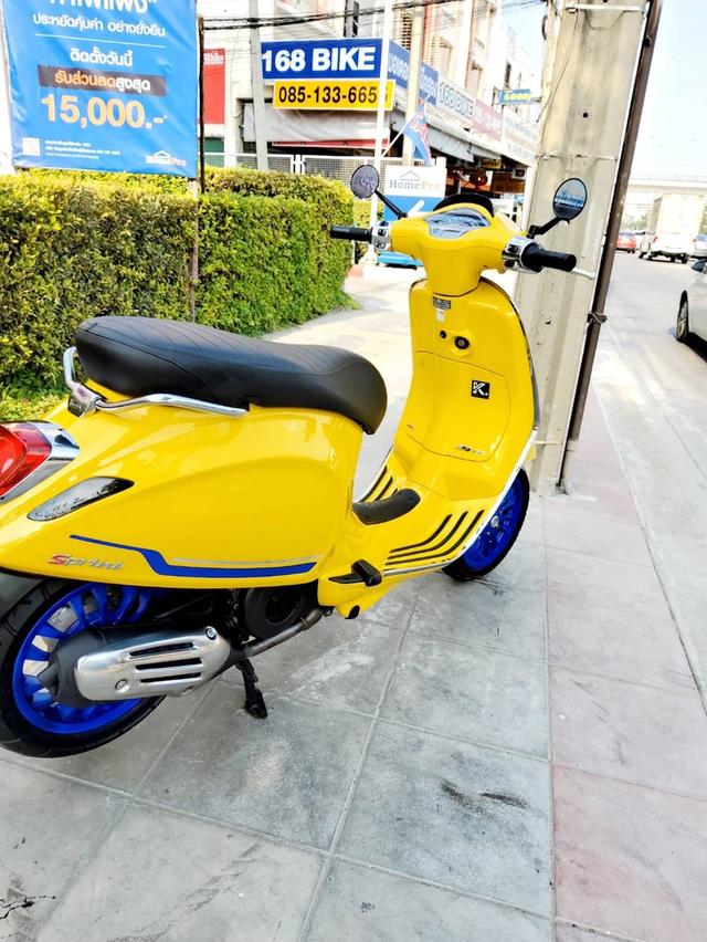 Vespa Sprint 150 i-get abs ปี2022 สภาพเกรดA 3254 km เอกสารพร้อมโอน 6