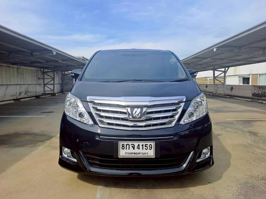 TOYOTA ALPHARD 2.4 V ปี2014 (สีดำ)ประวัติดี ไม่เคยมีเคลม เช็คศูนย์ตลอด