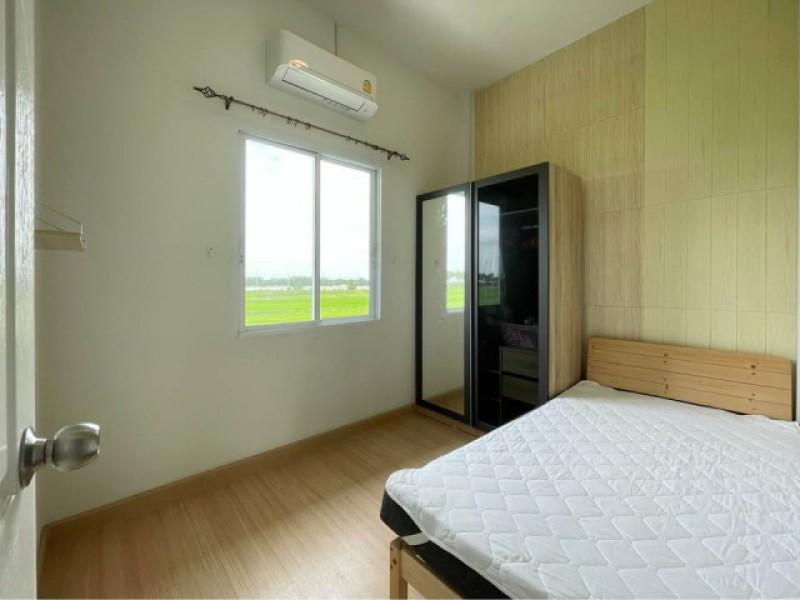 Krung Kavee Golf Course 2.08กม. เดอะ วิลเลจ รังสิต วงแหวน 320 ม. ลำลูกกา คลอง5 ให้เช่าทาวน์โฮม 2 ชั้น 4นอน เฟอร์นิเจอร์ค 6