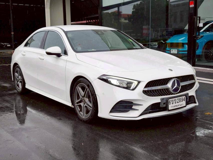 รหัสรถ KPV2894 2021 BENZ A200 AMG DYNAMIC CBU สีขาว