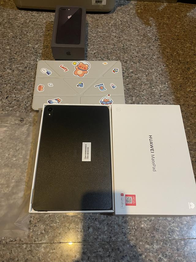 ขายHuawei MatePadสีดำ128กิ๊กสูนTrueยกกล่องไร้รอยตกใช้งานดีทุกๆฟังชั่นถูกๆๆ