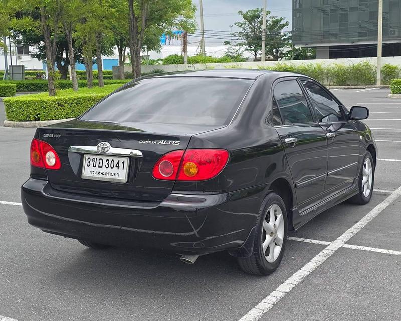 (แจ้งรหัสรถ QT3041) Toyota Altis หน้าหมู 1.6 E เกียร์ Auto เบนซิน ปี2003 รูปย่อยที่ 4
