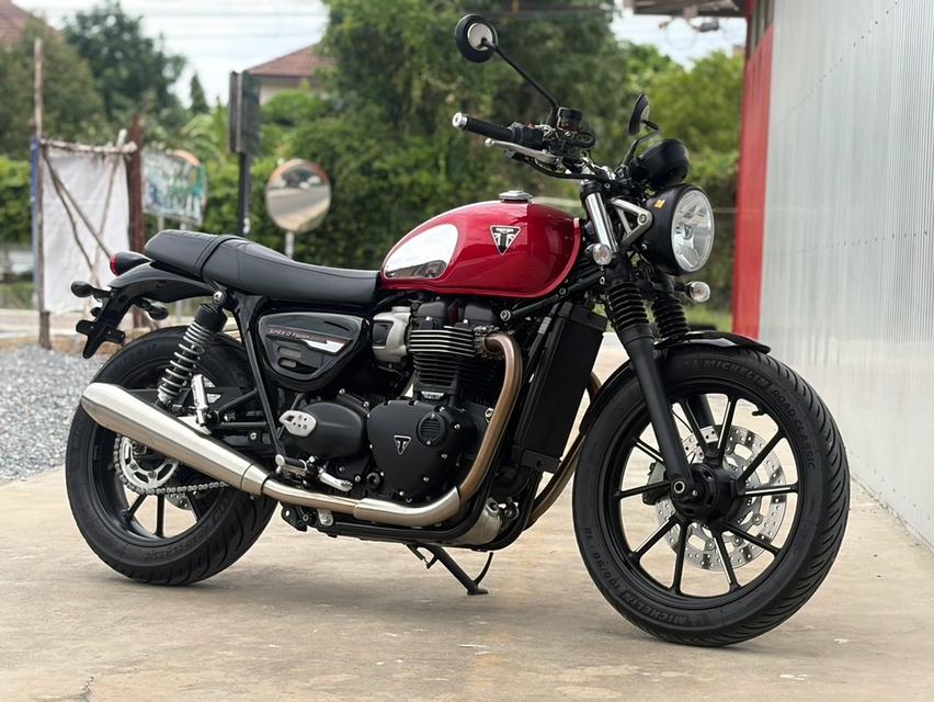 Triumph Steed Twin900 chome Edition ปี 22 จด 24