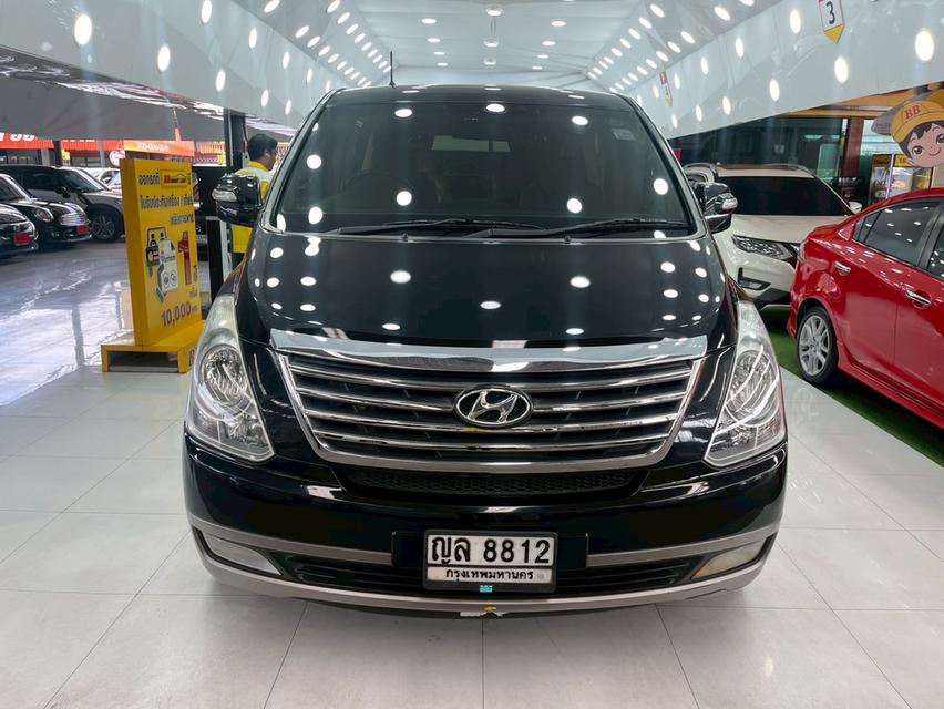 HYUNDAI GRAND STAREX 2.5 VIP เกียร์ AT ปี 2011 สีดำ เบนซินเลขไม์ 237,652 กมราคา 409,000 บาทโทร 09296998996B384 รูปย่อยที่ 2