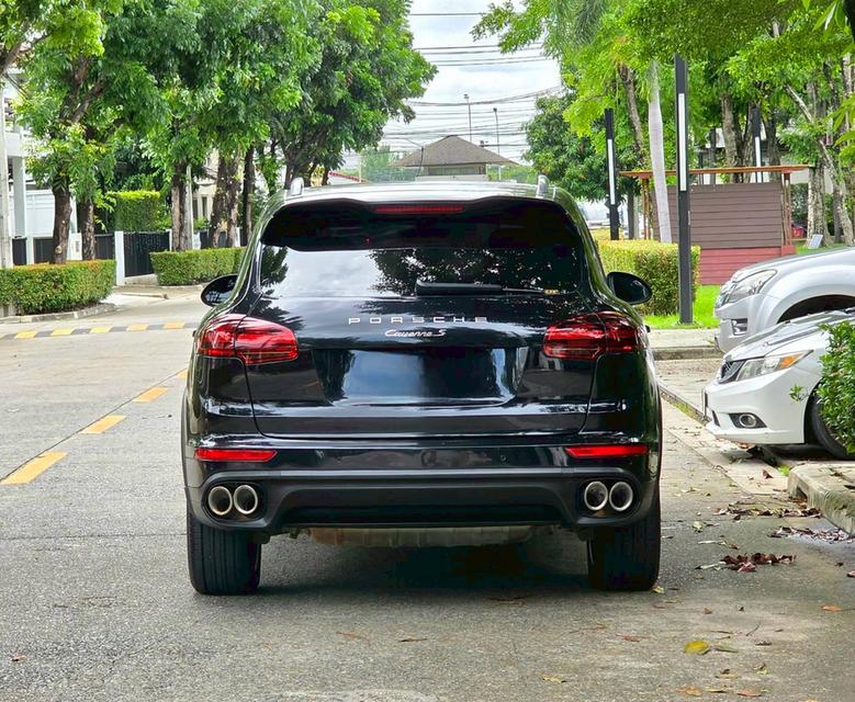 Porsche Cayenne Diesel 2012 สีดำ อัพเกรดโฉมใหม่ 3 แสน ไม่ถุงลมใช้งานสบายใจ รูปที่ 6
