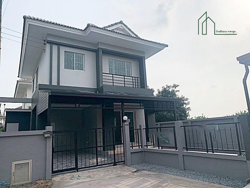 บ้านแฝด 2 ชั้น 41.5 ตรว. หมู่บ้านแลนซีโอ คลิป อ่อนนุช-สุววรณภูมิ ถนนประชาพัฒนา ลาดกระบัง  1