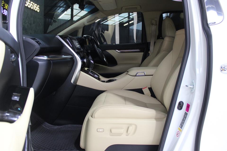 รหัสรถ JRS7391 TOYOTA Alphard Hybrid 30 ปี 2019 สีขาว 16