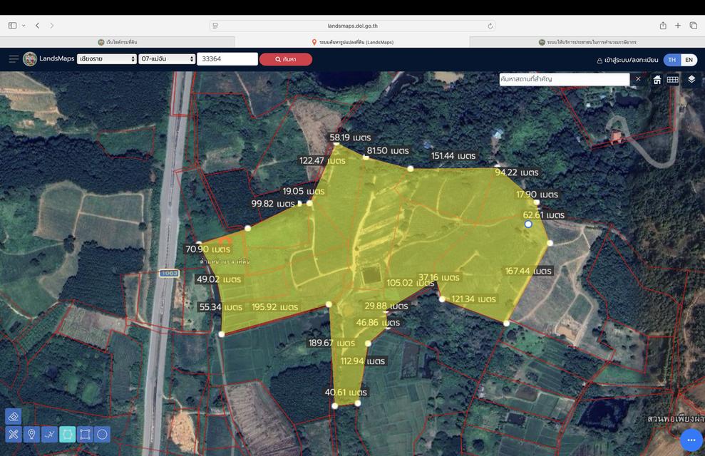 ที่ดินวิวภูเขา 88 ไร่ ติดถนนใหญ่ ทำเลอนาคตไกล แม่จัน  โอกาสพัฒนาได้หลายรูปแบบ!” 19