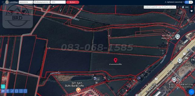 ขายถูกมากที่ดินเปล่าผังสีเหลือง ถนนบางนาตราด กม.19 เนื้อที่ 107-3-99 ไร่ ขายไร่ละ 3 ล้านบาท บางพลี สมุทรปราการ