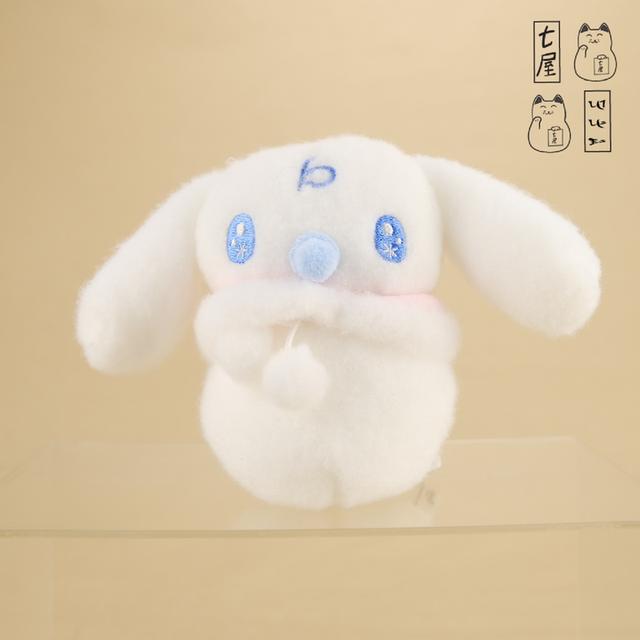 ตุ๊กตา มิลค์ 🍼 Milk Puppy White Dog ~ Mascot・12 cm・SANRIO・Cinnamoroll & Friends  Winter Series 2023・Snowman Outfit Version ❄️