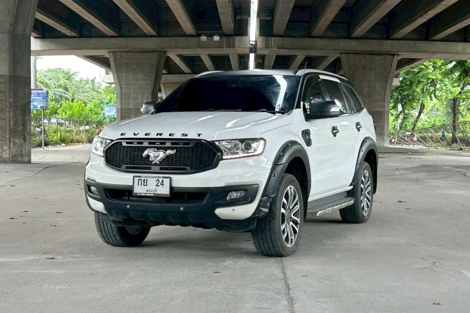 Ford Everest 2.0 Bi-Turbo Titanium+ 4WD 10AT ปี 2018 รถสวยมือเดียว รุ่นท๊อป