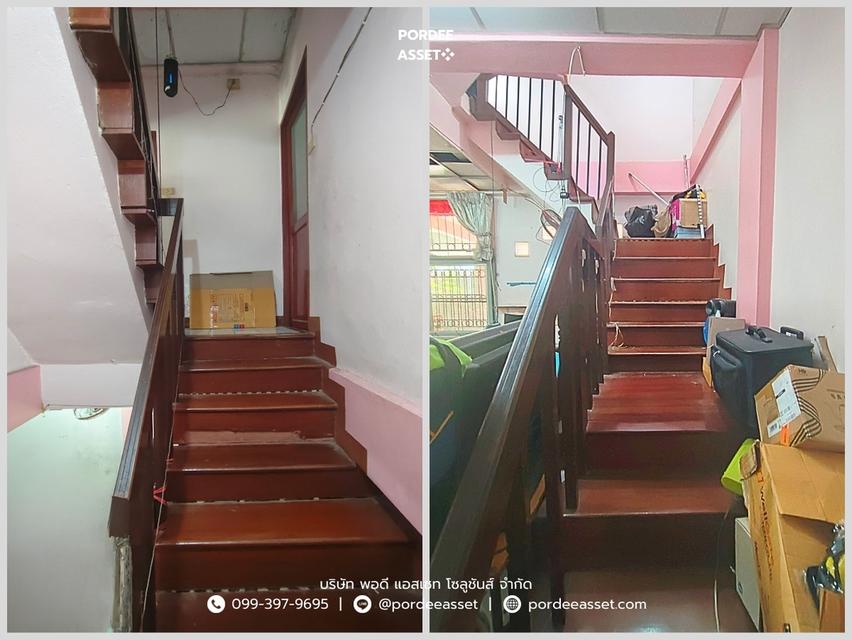 ทาวน์เฮาส์ 3 ชั้น ถ.แจ้งวัฒนะ-ปากเกร็ด ซ.36 ทำเลดี ใกล้รถไฟฟ้า ราคาถูก : Townhouse 3 levels Chaengwattana - Pak Kret 36 9