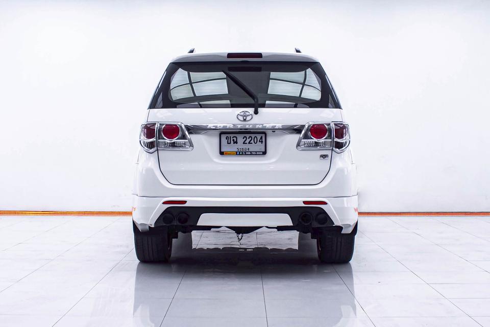 รหัสรถ 1D712 FORTUNER 2.7 V CNG 2011 4