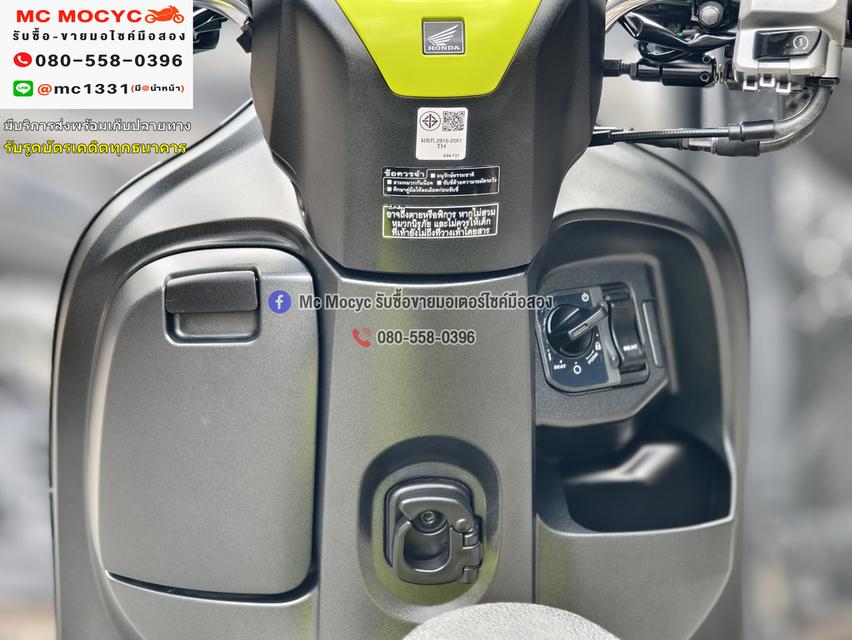 Scoopy i 2022 วิ่ง10000โล รถบ้านเครื่องท่อเดิม เล่มเขียวชุดโอนครบ No1252    10