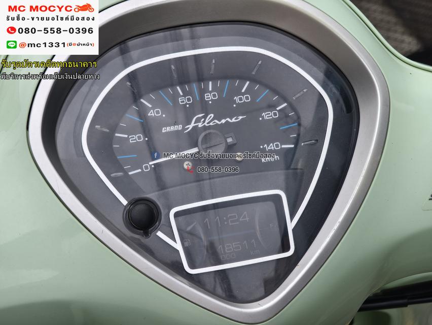 Grand Filano Hybrid 2020 เครื่องเดิมเสียงเงียบ ใช้งานได้ปกติ มีเล่มเขียวชุดโอนให้ครบ NO1207    6