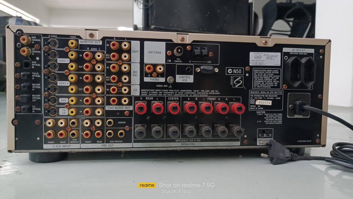 sony Power Amplifier รูปที่ 4