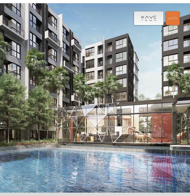 ขายดาวน์ คอนโด เคฟ ทาวน์ สเปซ รังสิต - ม. กรุงเทพ  Kave Town Space Rangsit – BU  ราคา 111,999 บาท  1