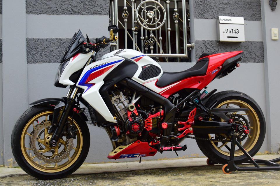 ‼️มาใหม่ Cb650 F 2016 ไตร ไมล์22,000 แต่งเต็ม 2