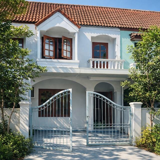 MRTบางชัน 900ม. ให้เช่าทาวน์เฮ้าส์ 2 ชั้น 2 นอน รามอินทรา70-78 แม็คโคร รามอินทรา 200 ม. 2 น้ำ 17 ตร.วา. ตลาดใหม่บางชัน 8 1