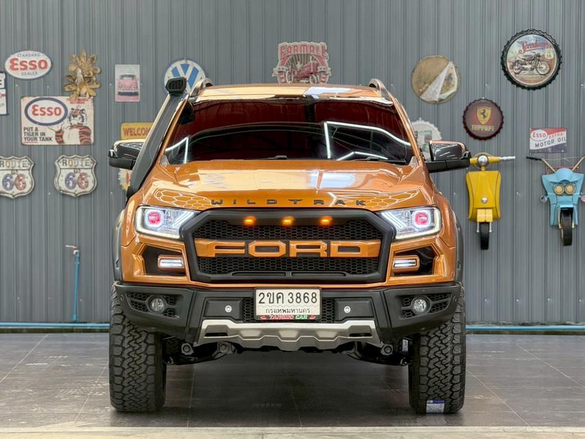 FORD RANGER 2.0 WildTrak Hi-Rider DOUBLECAB ปี2021 รถบ้านแท้ ออพชั่นเต็มคัน พร้อมใช้งาน