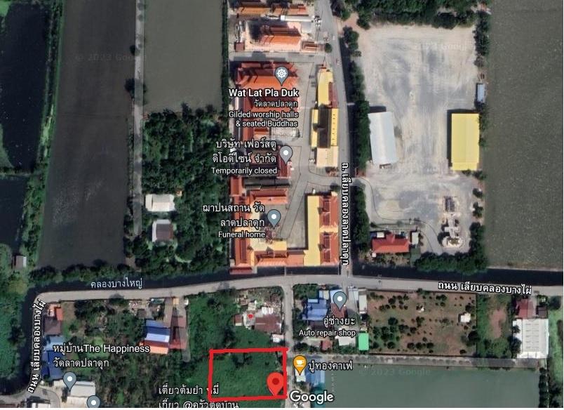 ขายที่ดินติดหลัง 7/11 635 ตร วา ตืดหลังวัดลาดปลาดุก 4